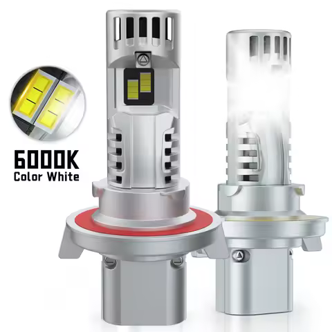 2Pcs 9008 H13 LED Headlight Bulb 9004 HB1 9007 HB5 H4 9003 6000K Cool White With High & Low Beam 220