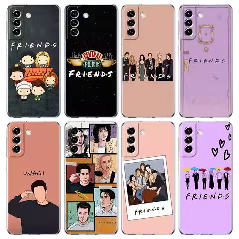 Phone Case For Samsung Galaxy S24 Plus S23 FE S22 S21 S20 Ultra 5G S10 S10E S9 S8 Cover Central Perk