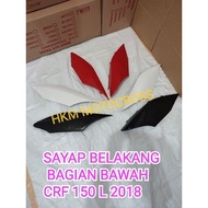 CRF 150 L 2018 seat wing bottom 1 set right CRF 150L 2018 seat wingKiri CRF 150 L 2018 rear wing CRF