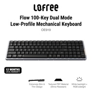 Lofree OE919 Flow 100-Key Dual Mode Low-Profile Mechanical Keyboard