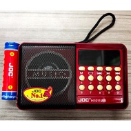 Joc-011 Speaker Music Player Fm Radio / Small Radio / Digital Radio Suitable As Murotal Speaker (k