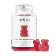 Unichi Teddi Lab Gummy Bear 60 Pieces (Apple Lemon Flavor) Improve metabolism intestinal health