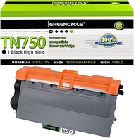 GREENCYCLE High Yield TN720 TN750 TN-750 Toner Cartridge Replacement Compatible for Brother HL5450DN