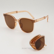 FANCYSIP Trendy Foldable Air Cushion Sunglasses Women Men Portable Fold Polarized Sun Glasses