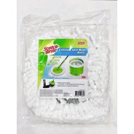 3M Scotch Brite Compact Single Spin Bucket Mop Refill Pads