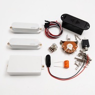 EMG Pickup กีต้าร์ใช้งาน SSH โพเทนชิโอมิเตอร์กีตาร์อุปกรณ์ Humbucker Pickup สีขาว (1หม้อ/2หม้อ/3หม้อ
