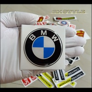 Flexible Embossed Logo sticker bmw/emblem sticker bmw car decal