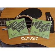 Labella Hard Rock Steel Guitar Strings 1 Set - Labella Acoustic Guitar Strings
