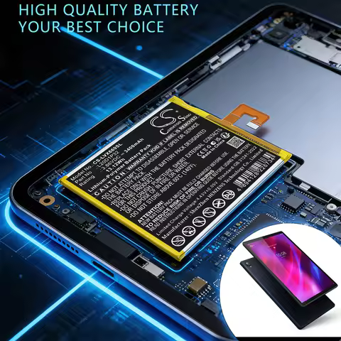 Cameron Sino 3.86V 3400mAh Tablet Battery L20D1P32 for Lenovo TB-X6C6F TB-X6C6X Tab K10