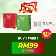 [B1F1]Detox Combo:Itsuki Kenko Detox&Slimming Foot Patch -Pain Relief,Weight Loss,Buang Toksin足贴排毒瘦身
