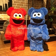 400% Bearbrick Sesame Street Kaws XElmo Oscar Cookie Grover Zoe Ernie Big Bird Model Figure Toy
