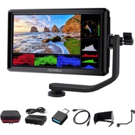 FEELWORLD FW568 V3 6 Inch Camera Field Monitor with 3D LUT, Waveform, Vector Scope, Full HD 1920X108