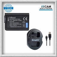 VILOSO BATTERY CHARGER NPFW50 / BATTERY NPFW50 / CHARGER NPFW50 / VILOSO BATTERY CHARGER FOR SONY NP
