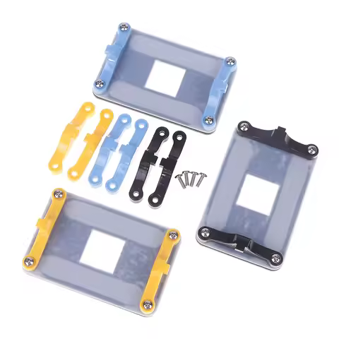 1 Set Motherboard Radiator Bracket Mounting Bracket For AM4 AM5 Metal Backplane Original Iron Univer