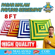 Canopy King 8 Feet Square Umbrella Night Market Canopy Pasar Malam Umbrella Canopy Tent
