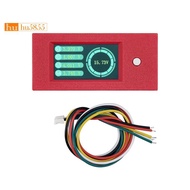 4S Battery Voltage Tester with Case with TFT Display for 4S Lifepo4 Lipo LTO Battery