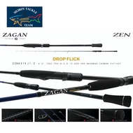 ZAGAN DROP FLICK ZEN X EA JIGGING FISHING ROD 🔥
