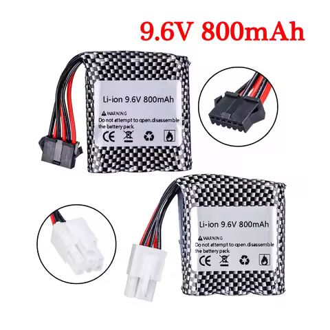 RC Car 9115 9116 S911 S912 Battery 9.6V 800mAh Li-ion battery High Power battery RC Truck RC car 9.6