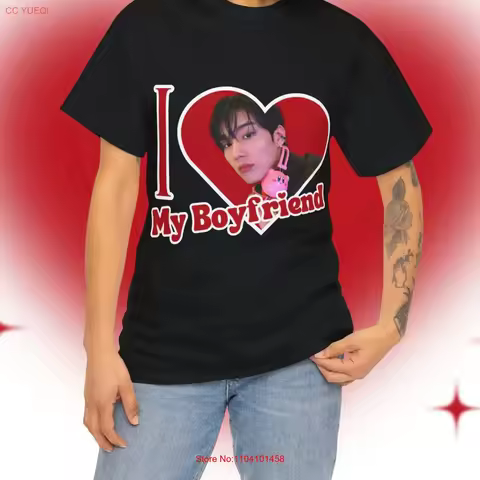 P1HARMONY Intak Cute T Shirt I Love My Boyfriend Bootleg Merch Ideas for P1ece Birthday Concert vint