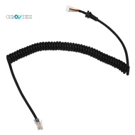 Replacement Microphones Mic Cable Cord Wire for Yaesu MH-48A6J FT-7800 FT-8800 FT-8900 FT-7100M FT-2