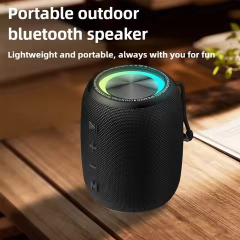 Portable Speaker Desktop Bluetooth Speaker Mini Wireless Bluetooth Speakers Outdoor Indoor Loud Radi