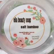 Eila beauty soap salt bamboo bar