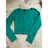 Preloved green fashion top