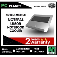 COOLER MASTER NOTEPAL U150R COOLER PAD WITH SILENT FAN AND SUPPORT UP TO 15 " LAPTOP (R9-U150R-16FK-