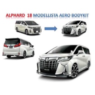 Toyota Alphard SC yr 2018 Modellista Bodykit (Free Shipping)