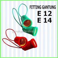 E12/E14 Chili Bulb Hanging Fitting, E12 Decorative Lamp Hanging Fitting E14 led bulb