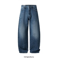Wide Barrel Loose Curve Baggy Jeans by CELANASTUDIO