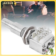 JACOLR 2PCS Bass Guitar Potentiometer, Metal Multicolor Concentric Potentiometer, Professional B50K 