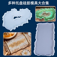 Resin Glue epoxy resin epoxy Silicone Mold Large Size Tray Handmade diy Material epoxy resin