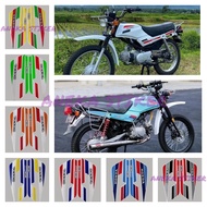 Striping Sticker Polet list motor HONDA win 100 91 1991 best quality standard body list sticker