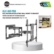 Kaloc H10 Pro 65-100 inch Full Motion Articulating  Wall Mount TV bracket (Load:100KG)