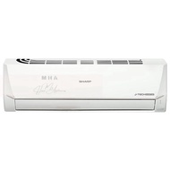 Sharp 1HP 1.5HP 2HP & 2.5HP J-Tech SHARP Inverter Aircond (AHX9VED) 1HP Air Conditioner Powerful Jet