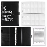 100 Envelope Savings Challenge Book Cash Saving Plan Cash Planner Set