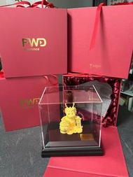 全新 全港 最平 代人放 24K 金龍 財運亨通 lung Gold Dragon justgold 鎮金店 金 擺設 送禮一流 loong