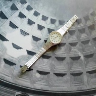 1970's 簡約風格 銀色鏡面 日本 Seiko 女用古董機械錶