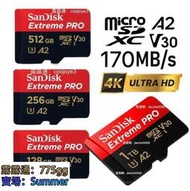 高速 記憶卡 SanDisk Extreme PRO microSD 64G128G 256G 512GPi