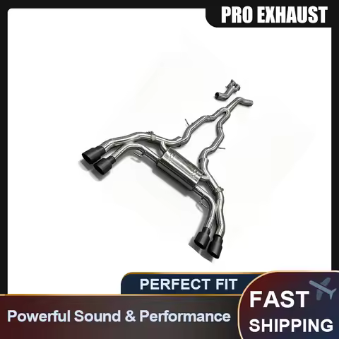 PRO Hot Sale X3m Valved Catback Exhaust for BMW X3M Competition F97 X4M F98 SUS304 Valvetronic Exhau