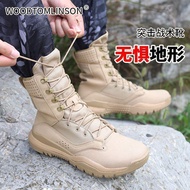 Outdoor Hiking Boots Desert Hiking Boots Men's Army Fan Shoes Tactical Boots Combat Training Boots c