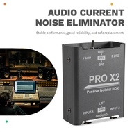 New 2-Way Audio Isolator Audio Current Eliminator XLR 6.5 Permalloy Isolator Mixer Live Broadcast