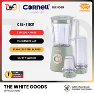 Cornell 1.5L Blender 600W with Grinder & Travel Cup CBL-S1531