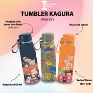 Custom Tumbler Kagura 600ml UV Print Full Color Souvenir Promotional Tumbler Tahan Sejuk Tahan Panas