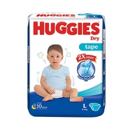 Huggies Dry Tape Diapers L54