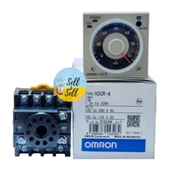 Omron 220Vac H3Cr-A Timer (Original) + Socket H3Cra/ + 11 Pin Socket