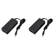 2X SyncMaster Display Monitor Power 30W DC 14V 2.14A Adapter Charger 6.5X4.4mm