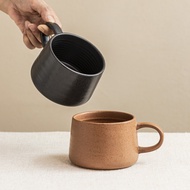 Retro Frosted Mug Stoneware Cup Ceramic Cup Household Water Cup Creative Pot Belly Cup Coffee Cup IF