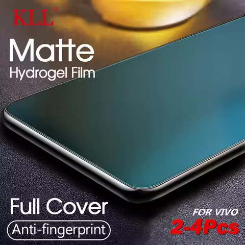 2-4Pcs Matte Flexible Hydrogel Film for VIVO T3 Lite T3X T2 Pro Y18 Y18e Y28 Y58 Y38 Y03 Y200t Y27 Y